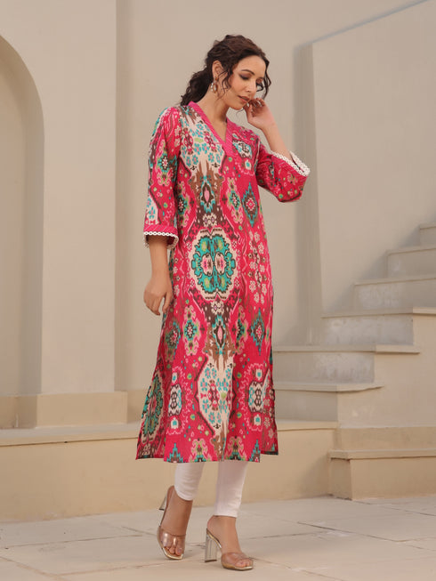 Women Ethnic Motifs Printed Kurta